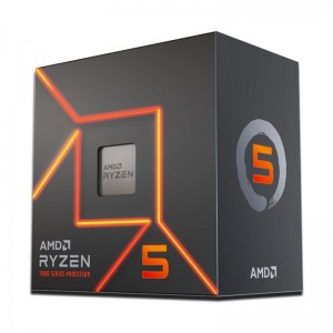Processador AMD Ryzen 5 7600 6-Core c/ Turbo 5.2GHz 38MB SktAM5